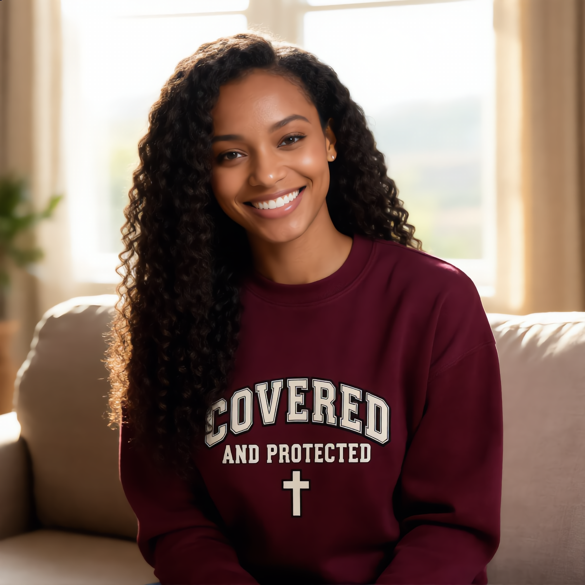 Covered and Protected Sweatshirt