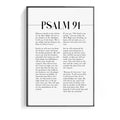Psalm 91 Scripture Canvas Wall Art
