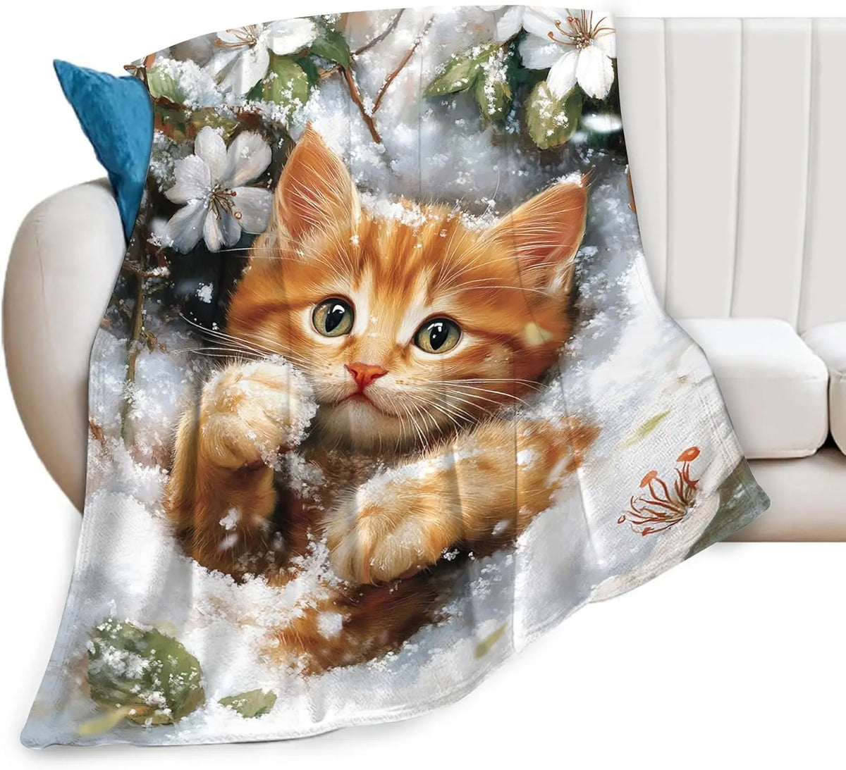 Christian Psalm 23 Blanket Scripture Bible Verse Gifts for Girls Boys Woman Man Religious Throw Blankets Soft Warm Fleece