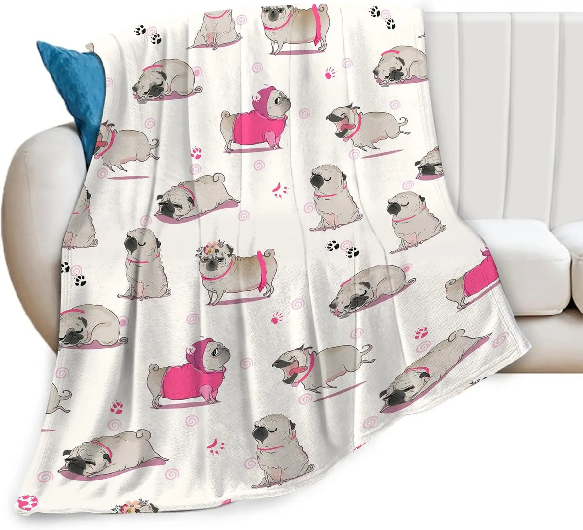 Christian Psalm 23 Blanket Scripture Bible Verse Gifts for Girls Boys Woman Man Religious Throw Blankets Soft Warm Fleece