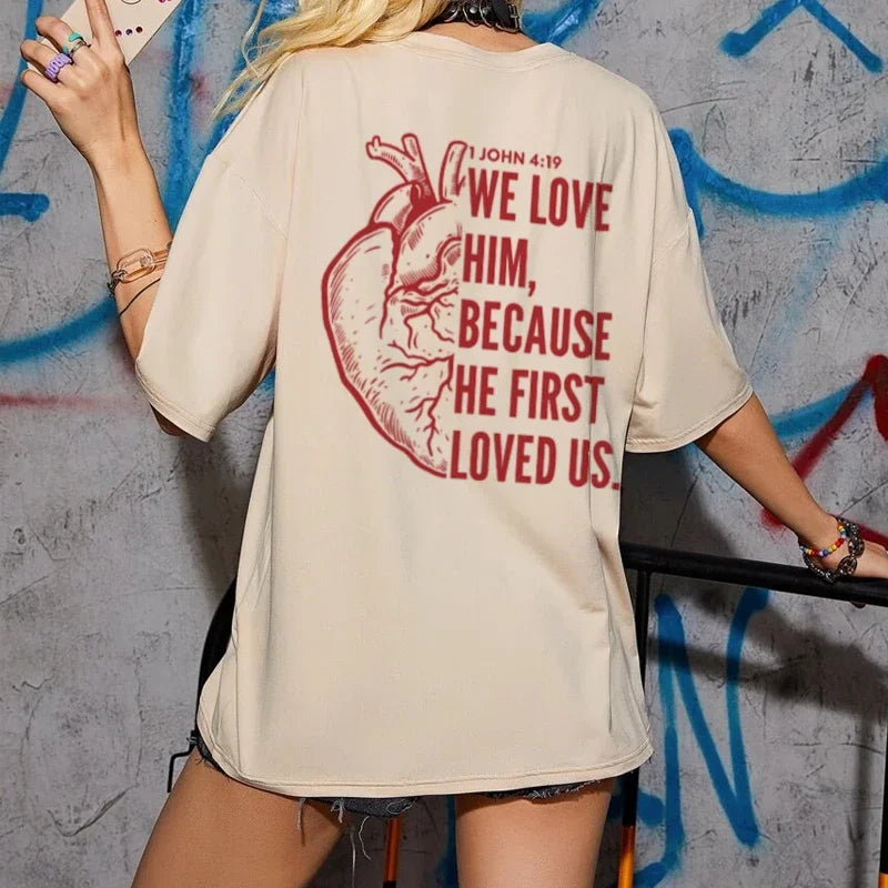 Women’s Jesus Faith Back-Print T-Shirt