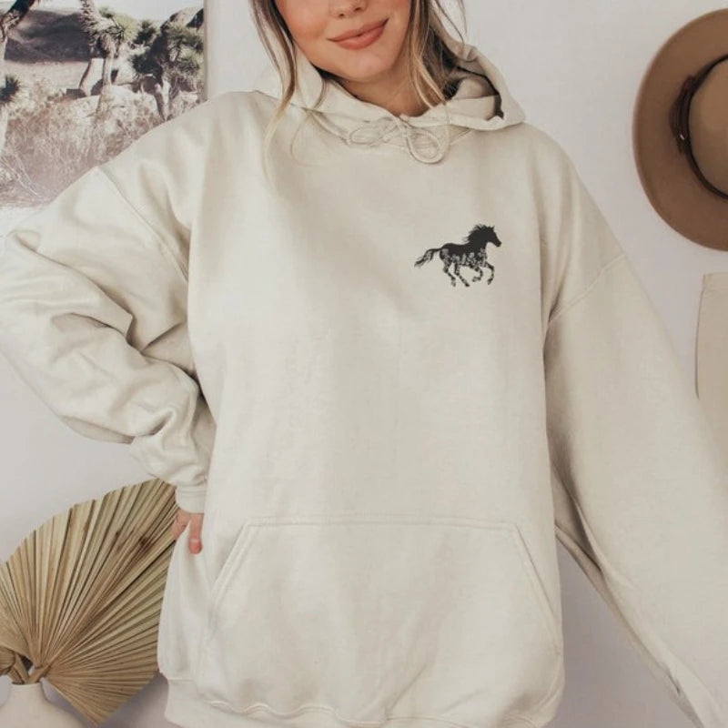Proverbs 3 Horse Christian Hoodie