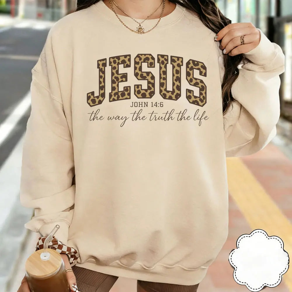 John 14:6 Christian Pullover Hoodie