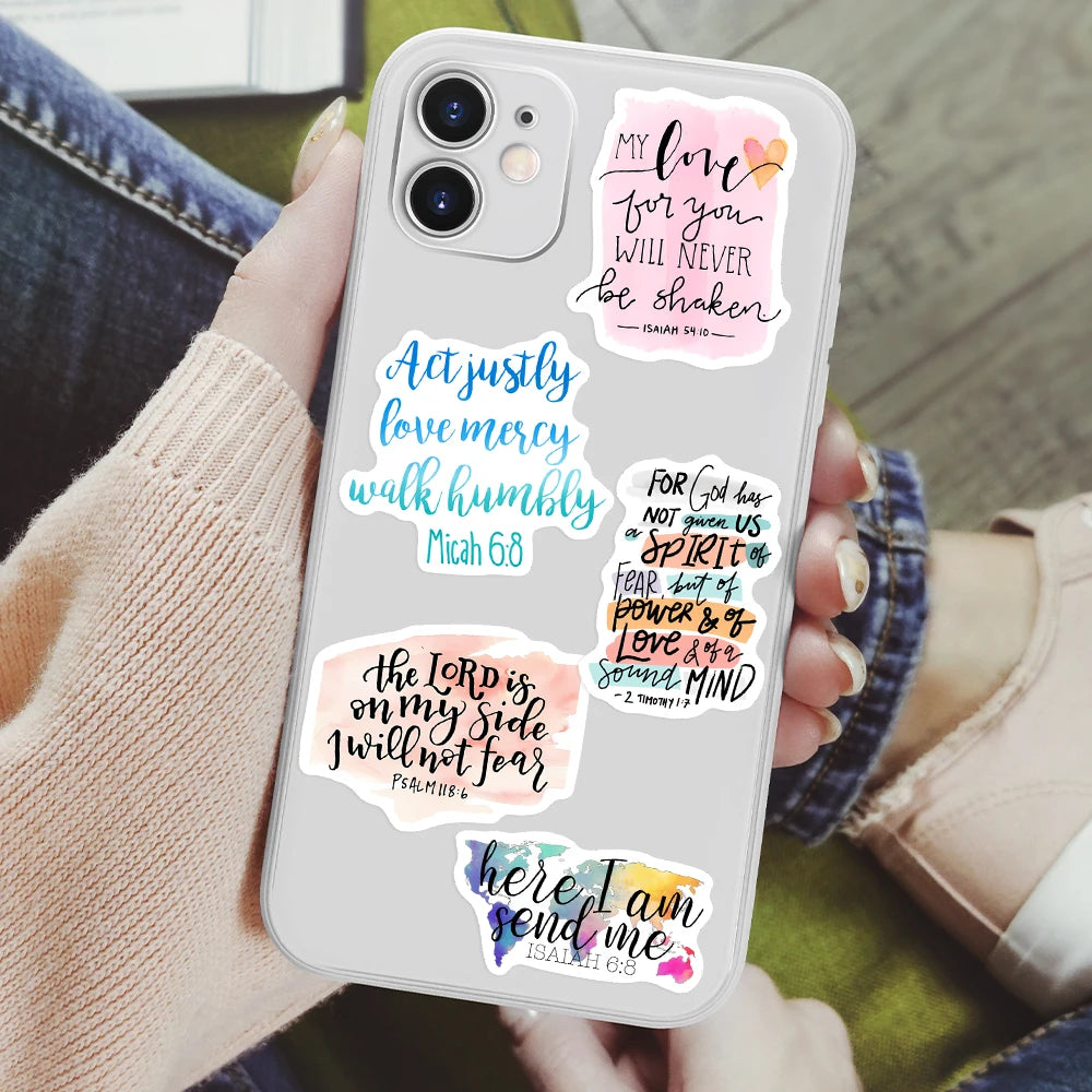 Bible Verse Vinyl Sticker Set