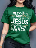 Blessed by God, Loved by Jesus T-Shirt