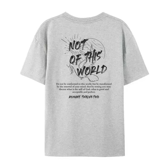 Christian Faith Back-Print Cotton T-Shirt