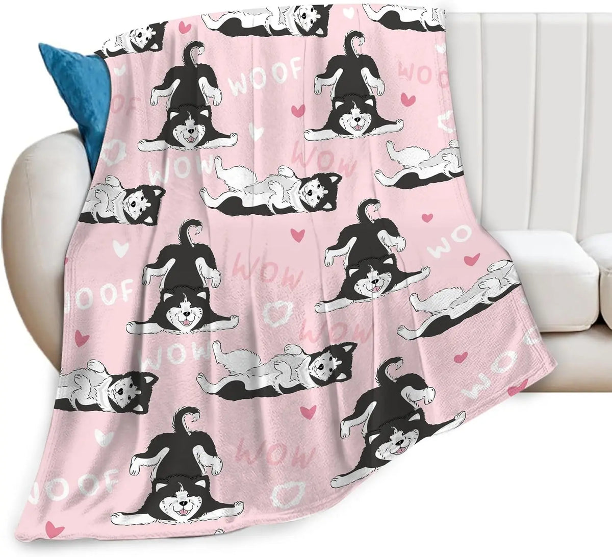 Christian Psalm 23 Blanket Scripture Bible Verse Gifts for Girls Boys Woman Man Religious Throw Blankets Soft Warm Fleece