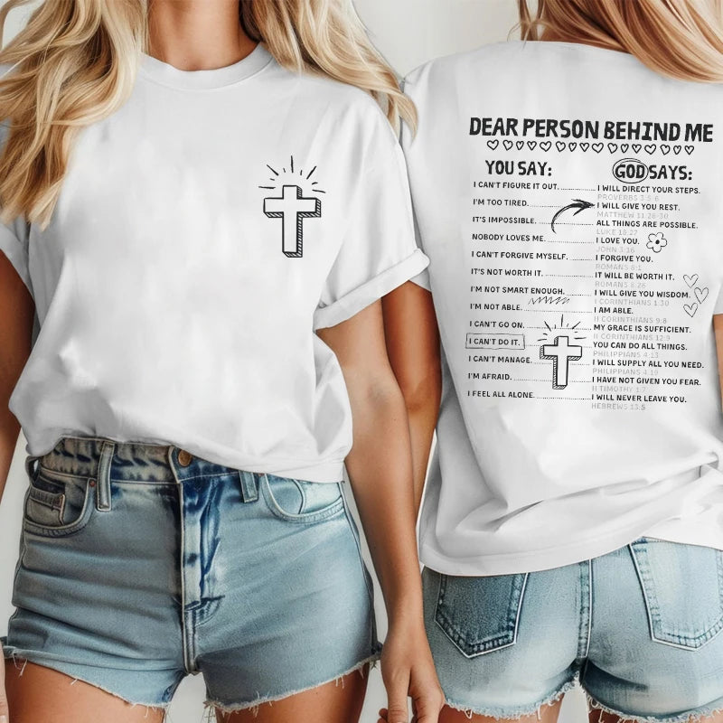 God Says Christian T-Shirt