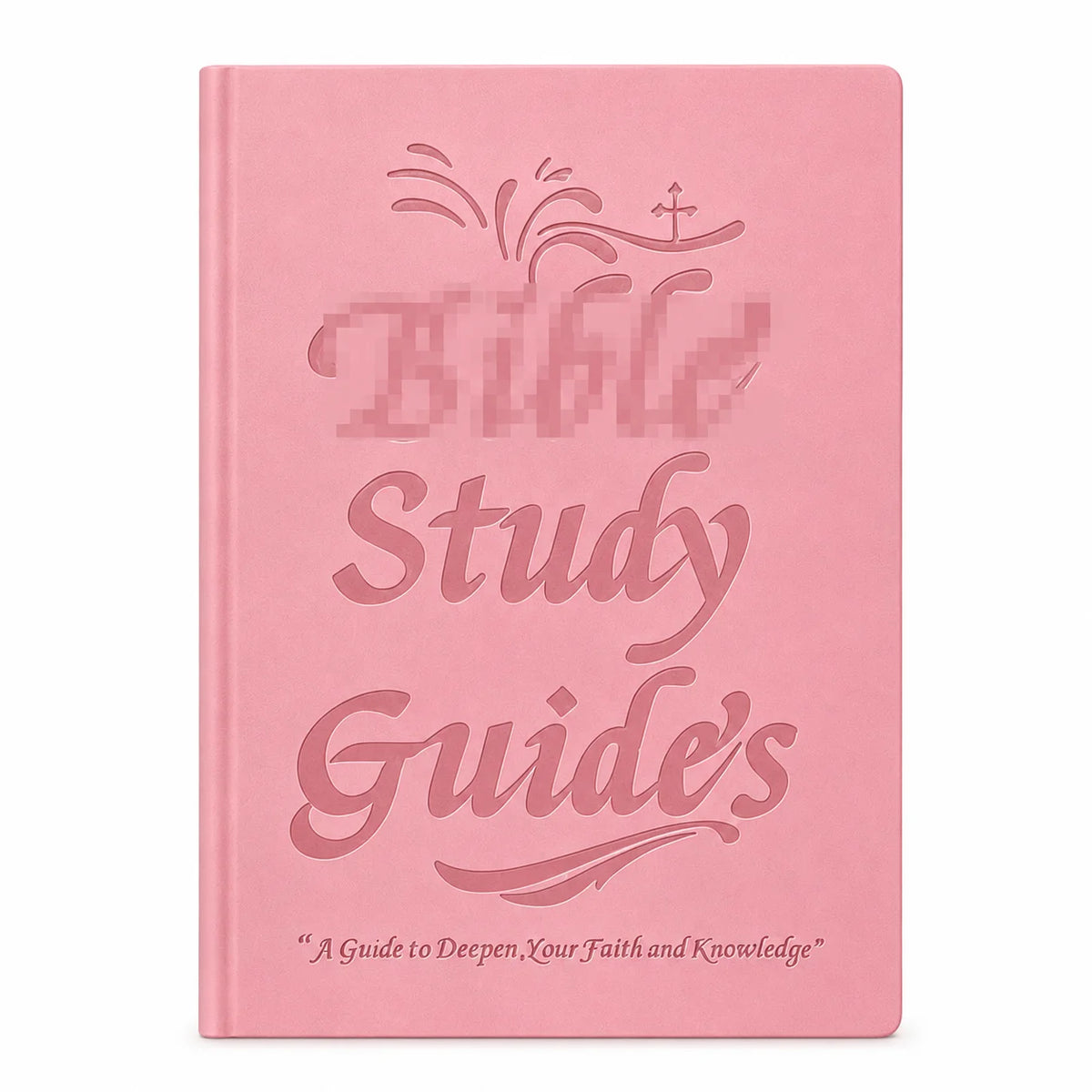 Bible Study Journal Spiral Bound Christian Devotional Notebook Women Faith Prayer Reflection Gift Floral Pink Journal