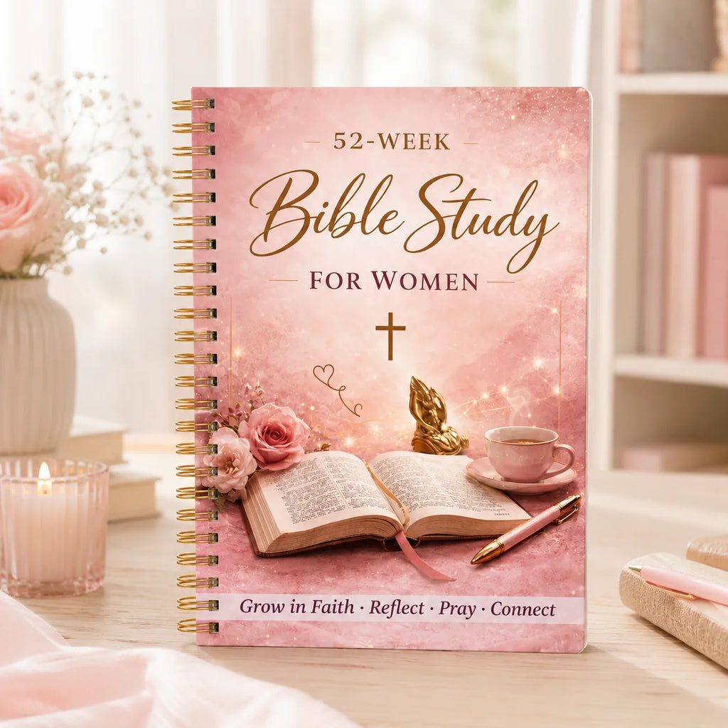 52-Week Women’s Bible Study & Prayer Notebook