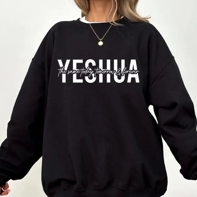 Yeshua Christian Loose-Fit Sweatshirt