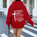 Jesus Print Christian Hoodie